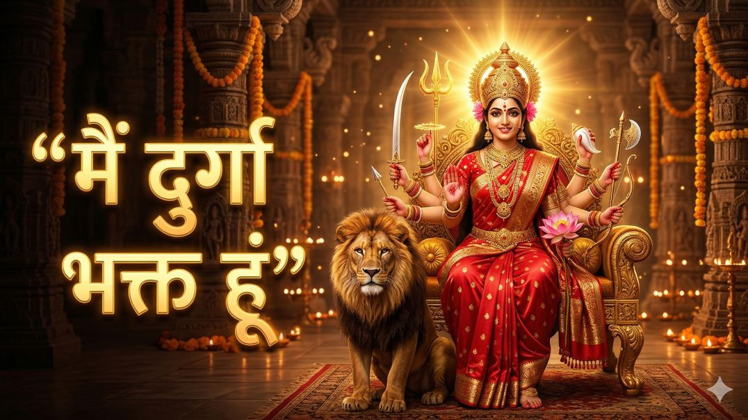 ⁣⁣🔱 Maa Durga Bhajan | मैं दुर्गा भक्त हूं | Heart Touching Female Bhakti Song