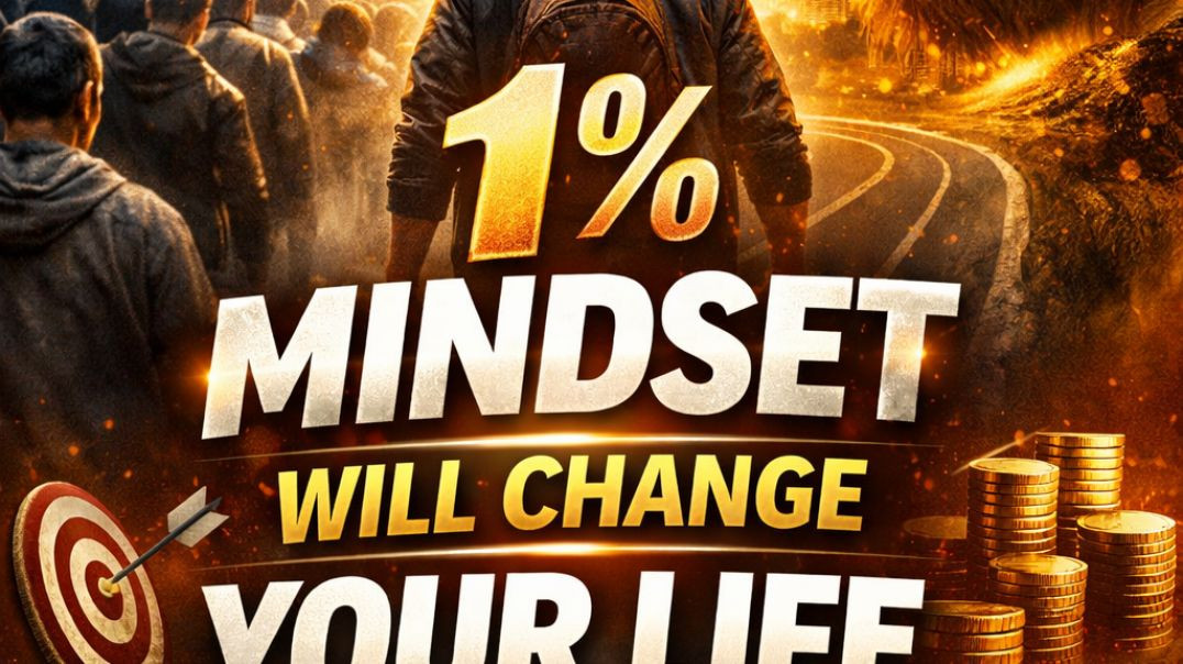 ⁣" 1% mindset change your life 🔥"