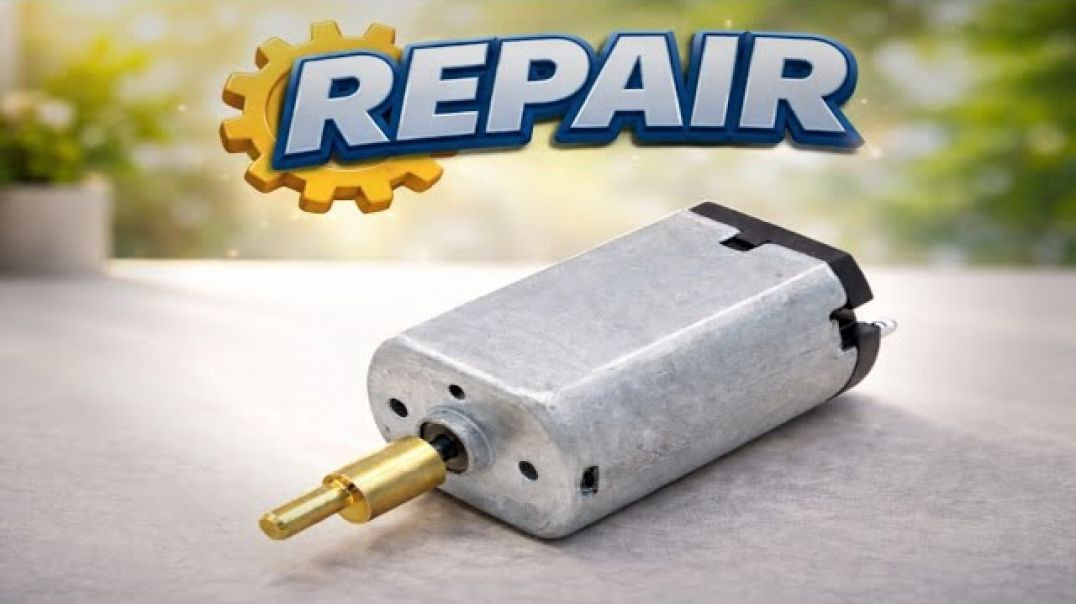⁣बड़ी वाली मोटर को कैसे सही करें _how to repair motor _home dc motor repair_ dc motor Ko repair