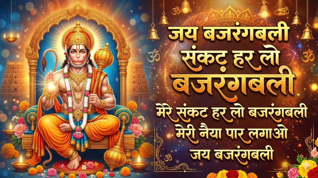 ⁣जय बजरंगबली मेरे संकट हर लो | Jai Bajrangbali Mere Sankat Harlo | New Hanuman Bhajan 2026