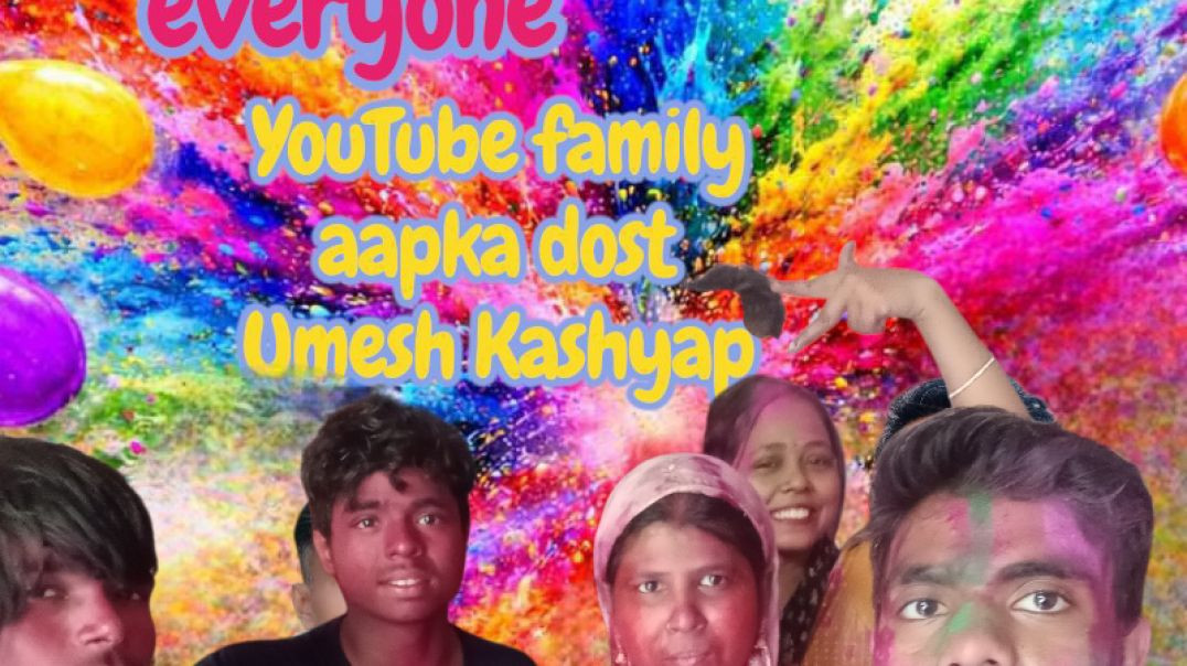 ⁣Holi per dance Kiya aur funny Dil banai aur aap family ke sath