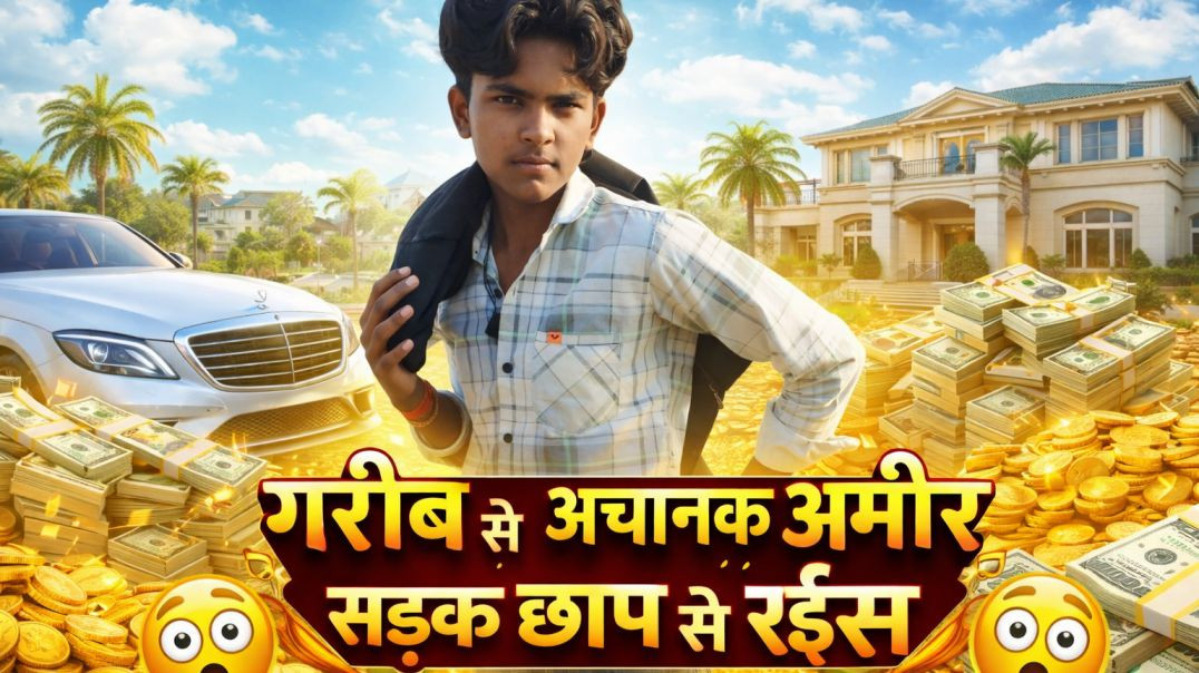 गरीब से अमीर बनने की कहानी 😂💰