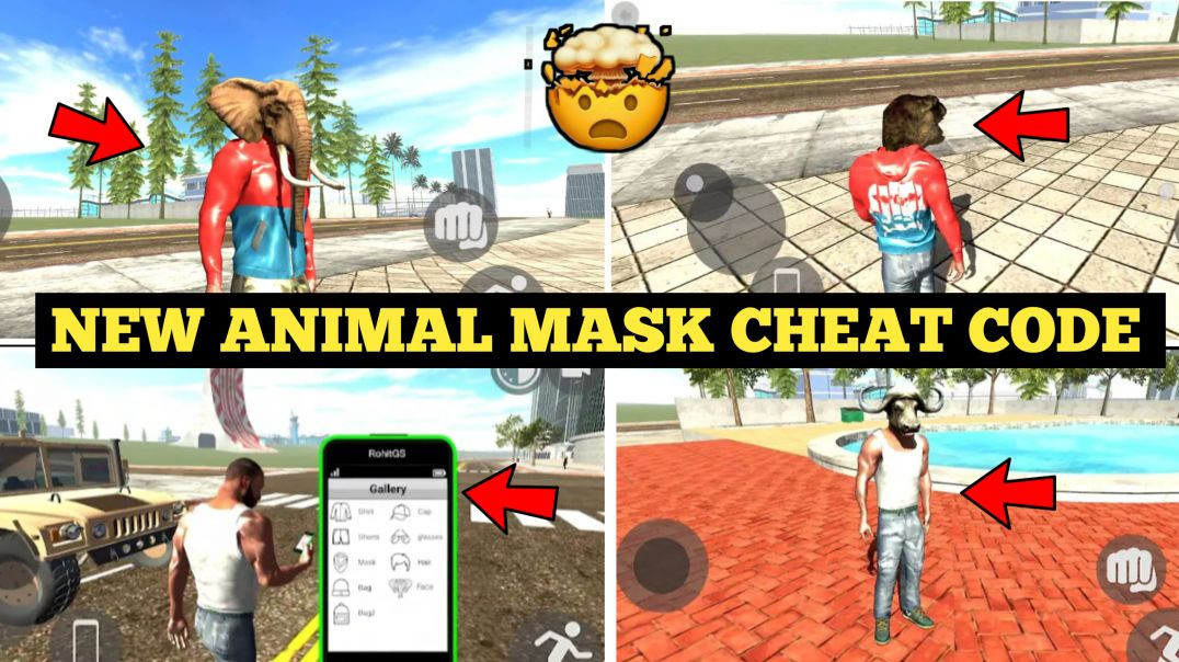 ⁣New Update All Cheat Codes in Indian Bike Driving 3D 🤯🔥| New Animal Mask Cheat Code | DS Gamer