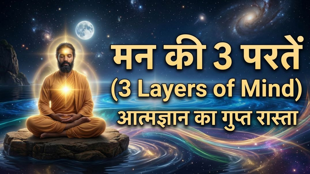 ⁣मन की 3 परतें l 3 Layers of Mind l आत्मज्ञान का गुप्त रास्ता