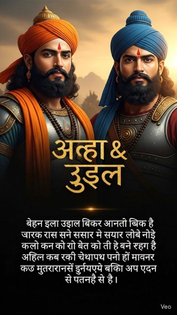 Aalha Udal Ki Veer Gatha | Mahoba Ke Amar Yoddha | ⚔️