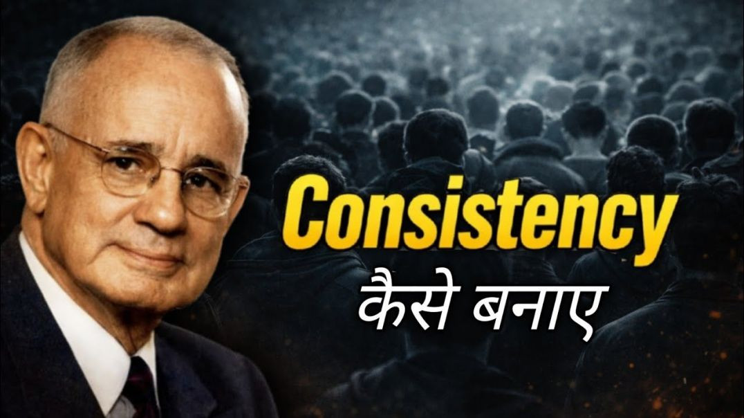 ⁣Consistency नहीं बन रही? ये सुन लो | Napoleon Hill की Powerful Speech