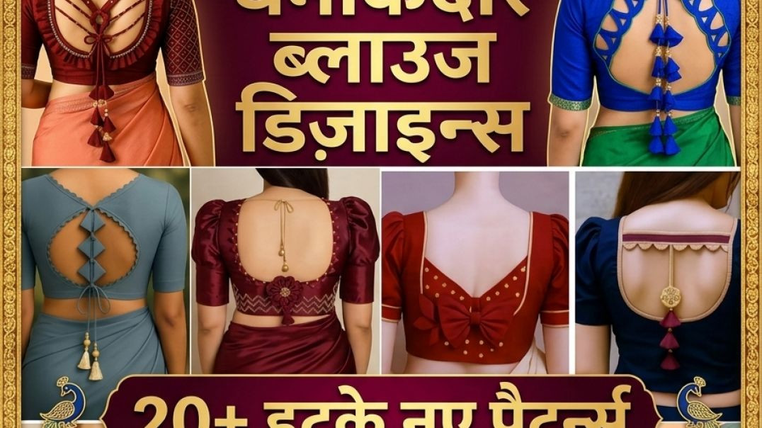 ⁣20+ नए ब्लाउज के डिज़ाइन | new blouse ke designbeautiful blouse design for saree #blouse #trending #