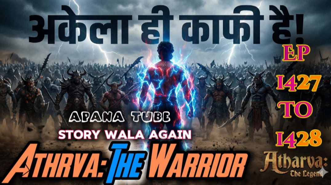 👊Athrva:The Warrior | Episode 1427 To 1428 | Hindi Pocket Story | @StoryWala