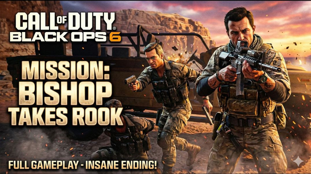 ⁣Call of Duty: Black Ops 6 – Mission "Bishop Takes Rook" Full Gameplay