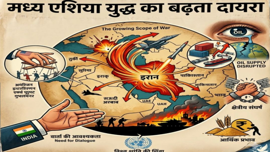 ⁣मध्य एशिया में युद्ध: भारत पर क्या होगा असर? भू-राजनीतिक समीकरण बदल रहे हैं?