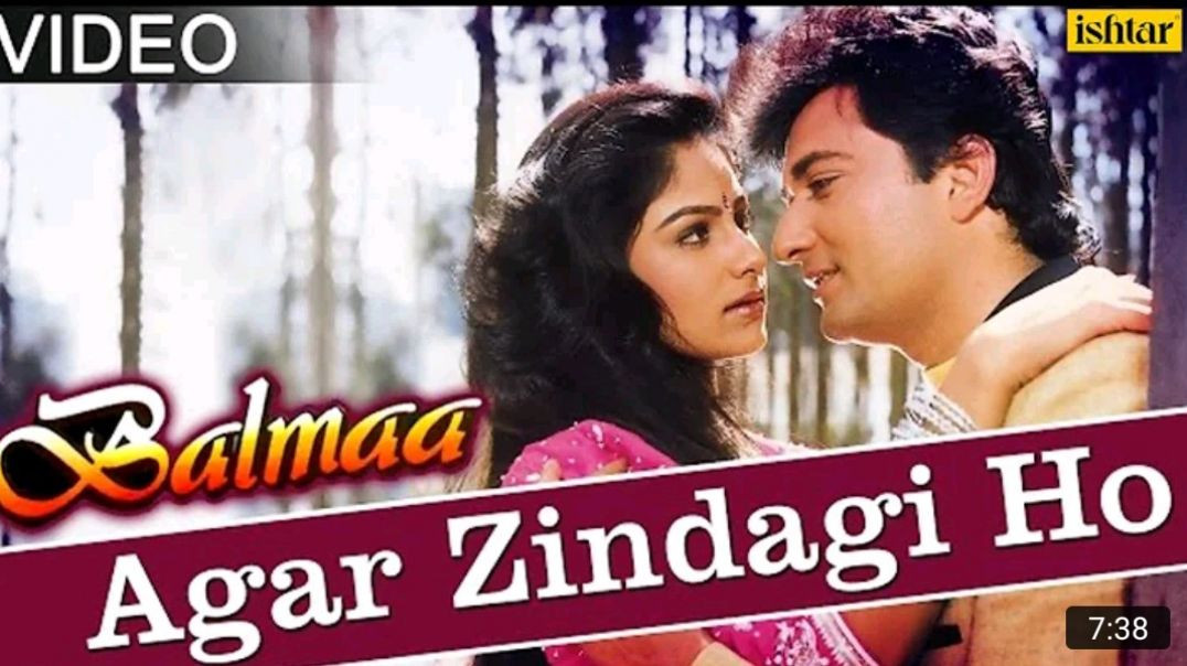 ⁣Agar_Zindagi_Ho_Full_Video_Song___Balmaa___Ayesha_Jhulka,_Avinash_Vadhvan___Kumar_Sanu_&amp;amp;