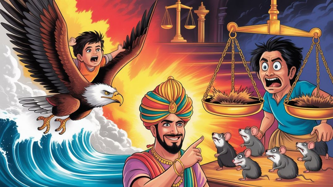 ⁣चतुर व्यापारी का बदला तराजू चूहा बाज Chanakya Neeti Moral Story Hindi सेठ धोखा कहानी