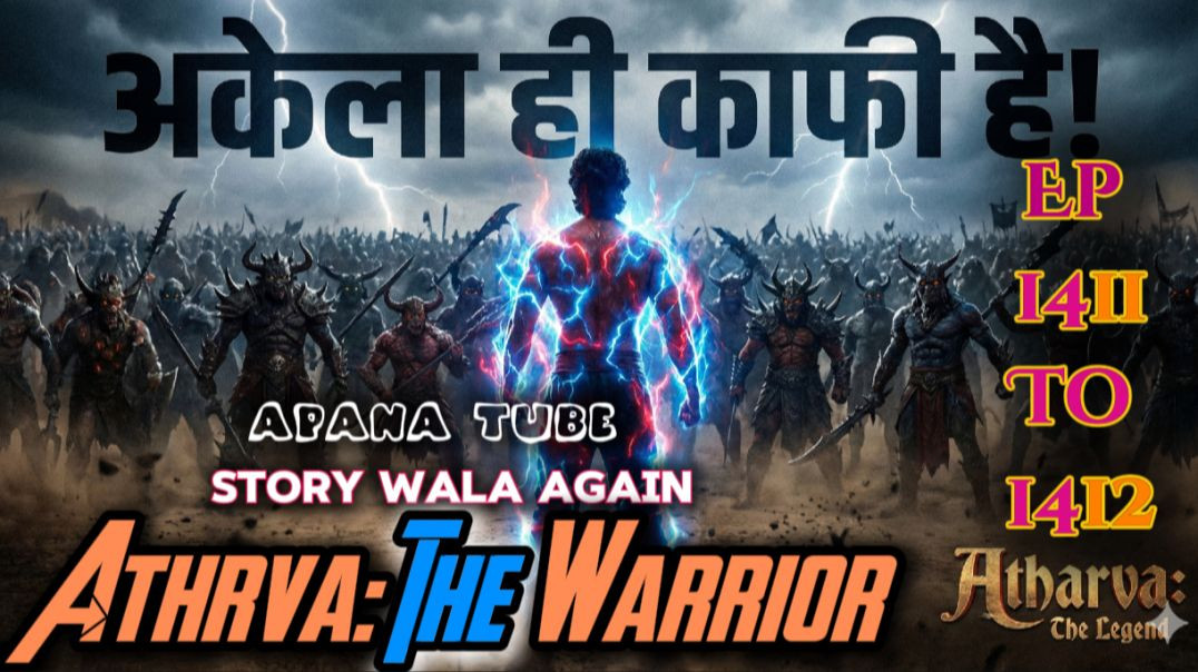⁣👊Athrva: The Warrior | Episode 1411 To 1412 | Hindi Pocket Story | @StoryWala