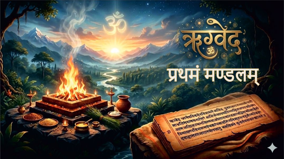 ऋग्वेद I प्रथमं मण्डलम् I प्रथमोऽध्यायः I प्रथमोऽनुवाकः I सूक्तम् - 1