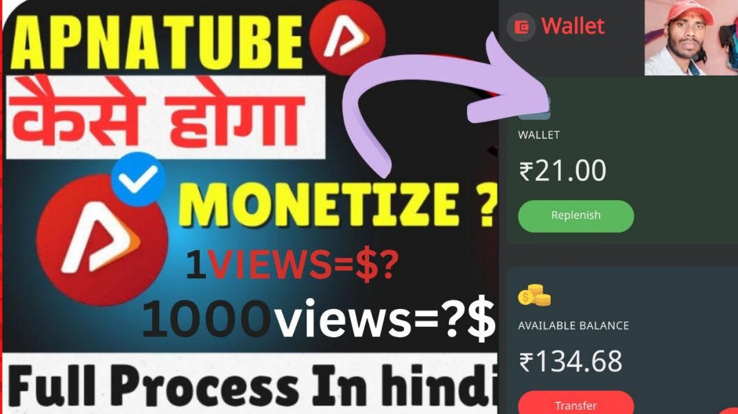 ⁣APNA TUBE CHANNEL MONETIZE 🔥