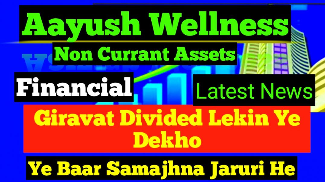 Aayush Wellness Non Currant Assets
