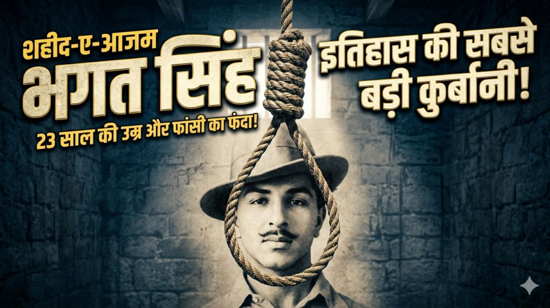 शहीद-ए-आजम भगत सिंह: 23 साल की उम्र और इतिहास की सबसे बड़ी कुर्बानी!