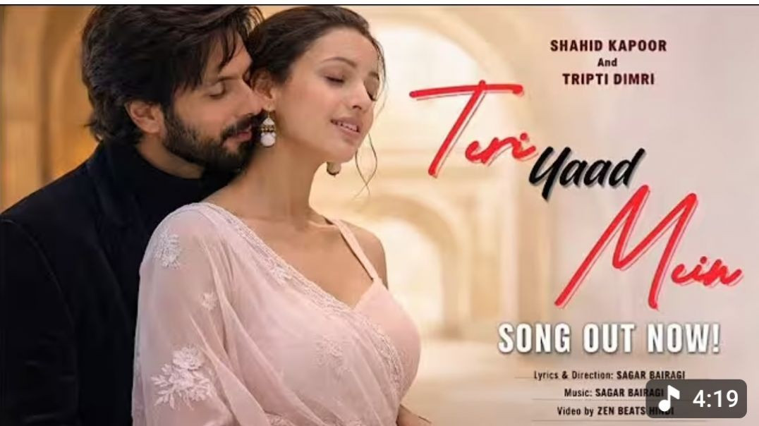 ⁣Teri_Yaad_Mein_2026___Shahid_Kapoor_&amp;amp;_Triptii_Dimri___Official_4K_Song_MP4_720p