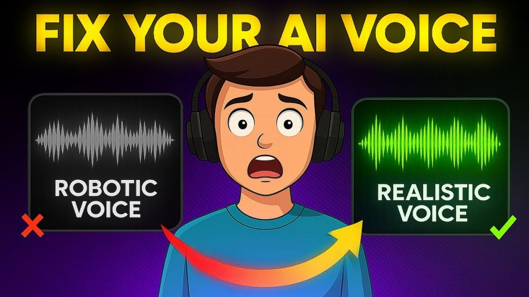 ⁣🤫 Secret Trick to Get Realistic AI Voice in 1 Click 🎧 100 FREE Method!