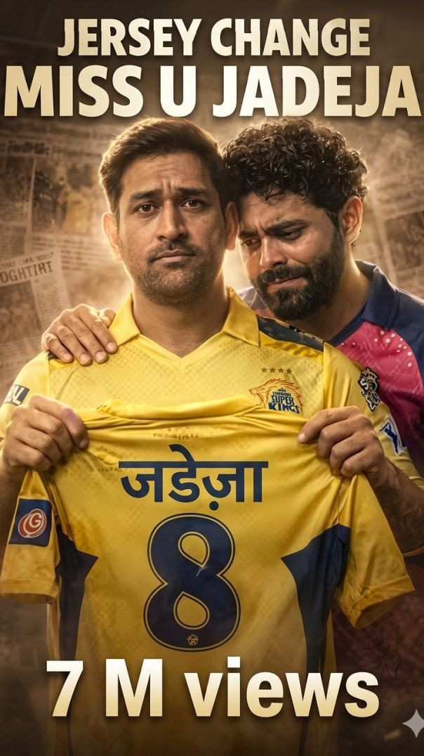 dhoni na yeh kiya kar diya jedaje ka sath #msdhoni #ipl #csk #cricket #cricketlover #viral #trending