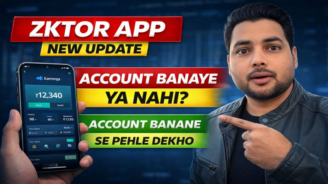 ⁣ZktorApp Real Ya Fake? Account Banane Se Pehle Yeh Video Zaroor Dekho 😱 #shanukasafar