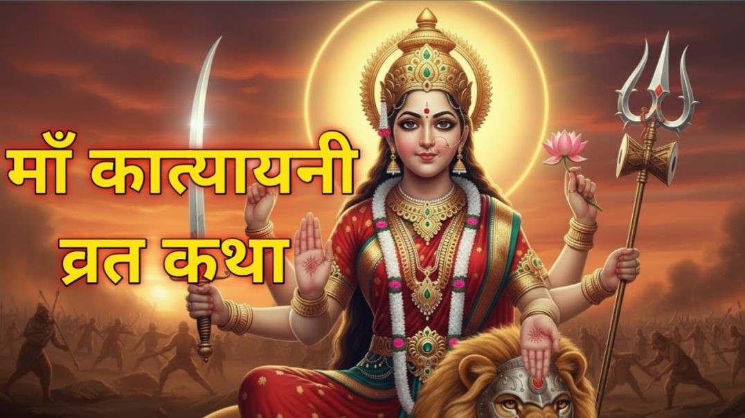 ⁣नवरात्रि Day 6: मां कात्यायनी की शक्ति और आशीर्वाद 🌼