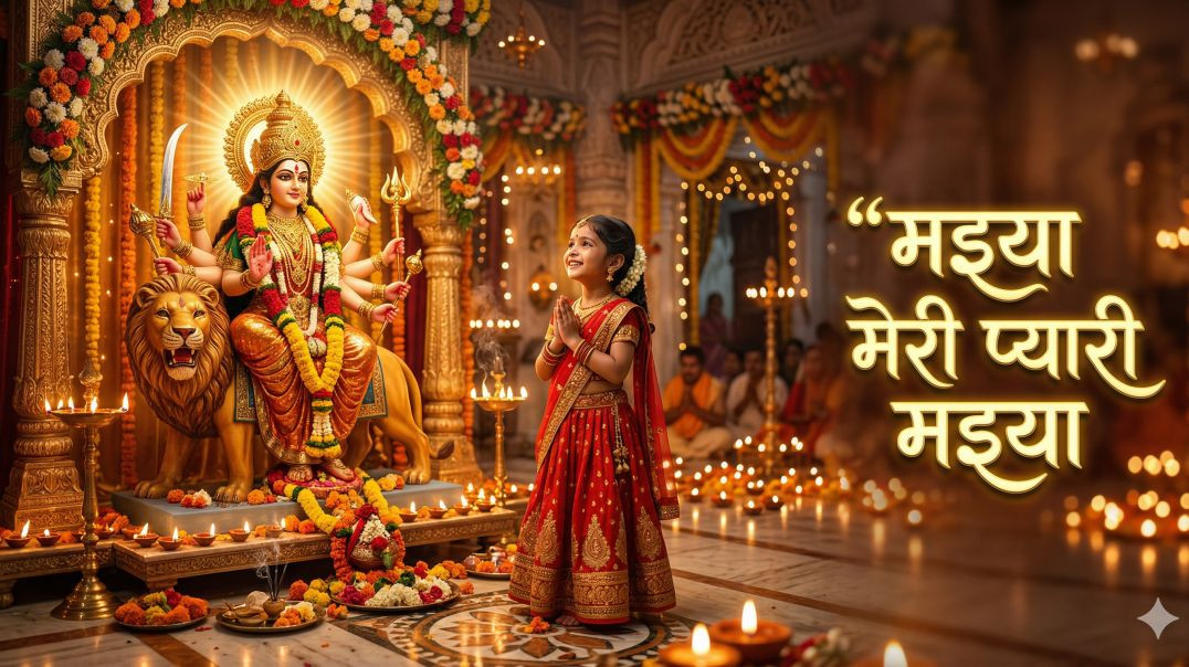 ⁣🔱 मइया मेरी प्यारी मइया 🙏 | Navratri Special Bhajan 2026 | Durga Bhajan | Lyrics by Umesh Gupta
