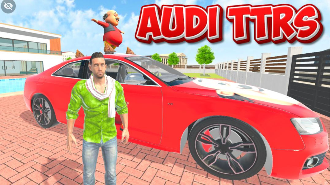 ⁣New Audi TTRS Car Cheat codes || Indian thefts aura of game
