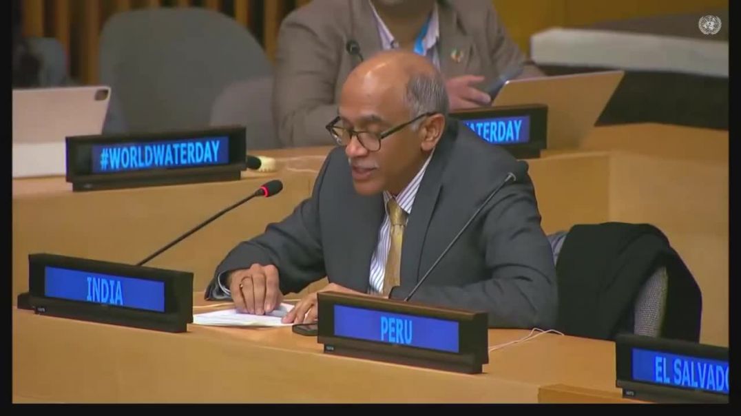 India at UN - IWT with Pakistan remains in Abeyance