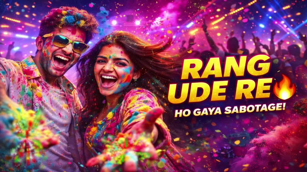 ⁣Rang Ude Re 🔥 _ Holi Party Song 2026 _ DJ Remix Vibe