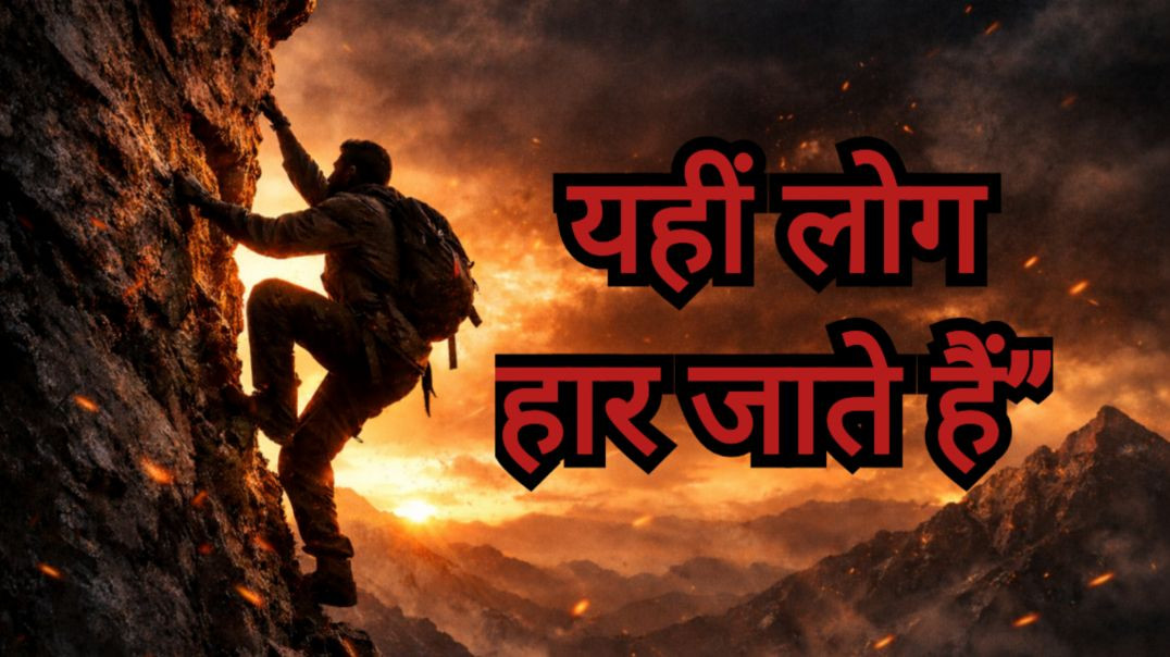 ⁣जब सब छोड़ने का मन करे, ये वीडियो देखना | Motivation