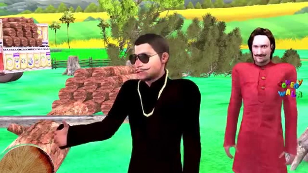 ⁣भूमिगत चोर घर Underground Secret Thief House Moral Stories Hindi Kahaniya New Funny Comedy Video(360