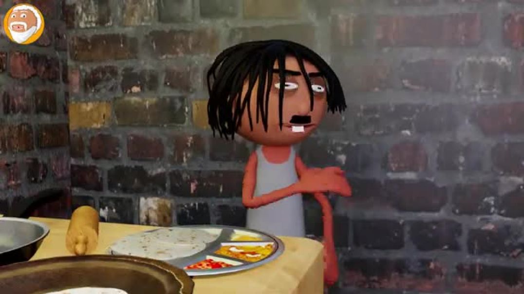 ⁣बिहारी का ढाबा-4😂Bihari Ka Dhaba-4 - Bihari Jokes -Desi Comedy - Cartoon Master GOGO.