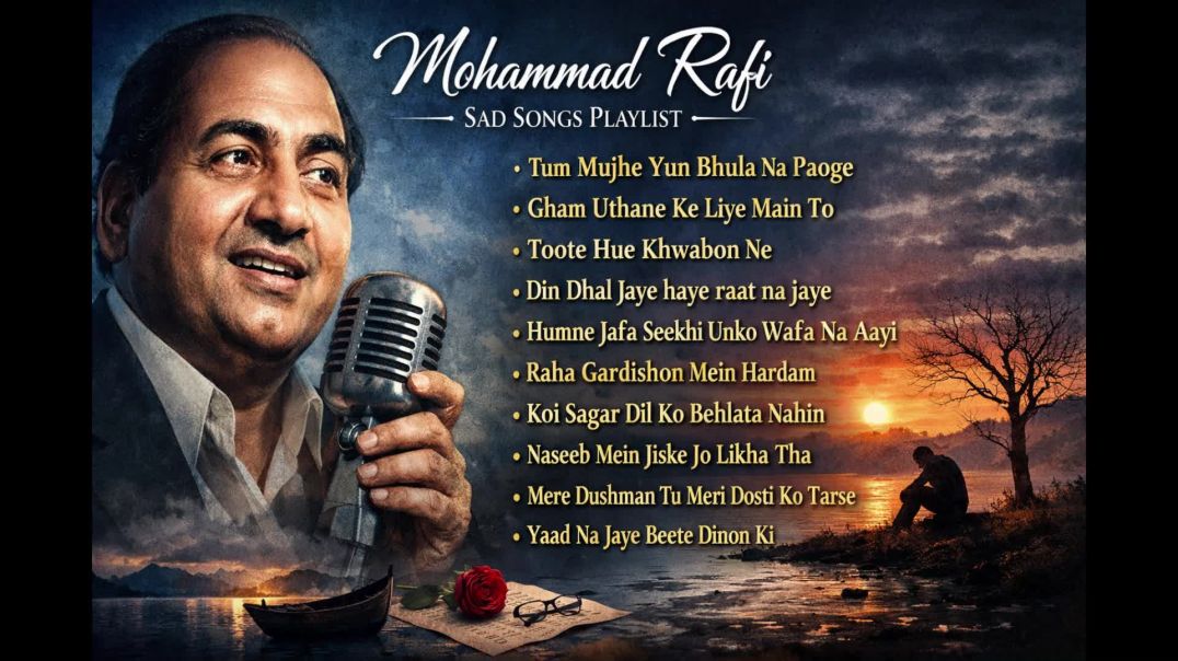 ⁣Best of Mohammad Rafi Sad Songs | Golden Era Hindi Songs