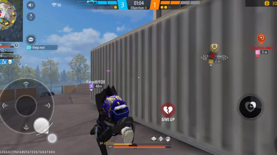 ⁣Free fire max player