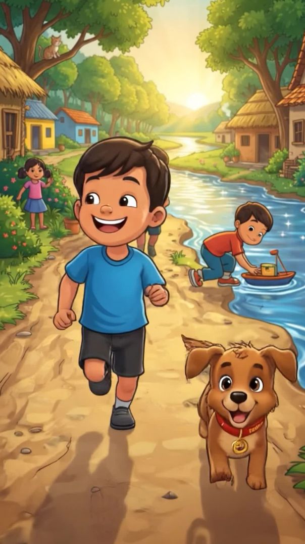 छोटे कुत्ते की मदद को लोग समझे शरारत 😢 | आखिर में बना गाँव का हीरो 🐶 | Emotional Cartoon Story