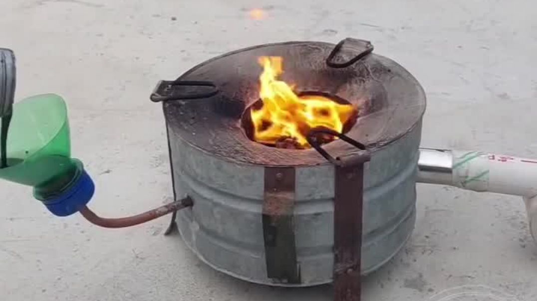 ⁣__ 0फ्री में चलने वाला चूल्हा_ 😱 अब गैस का झंझट खत्म।How to make Used Oil Stove