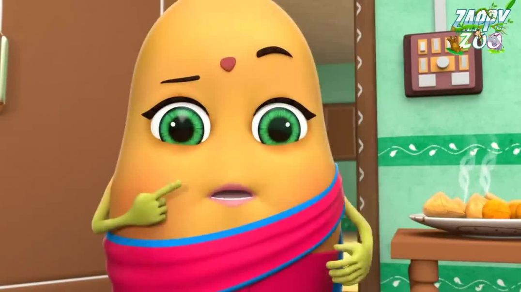 ⁣Aloo Kachaloo Beta Kahan Gaye The _ Ek Mota Hathi _ Hindi Rhymes for Children(720P_HD)