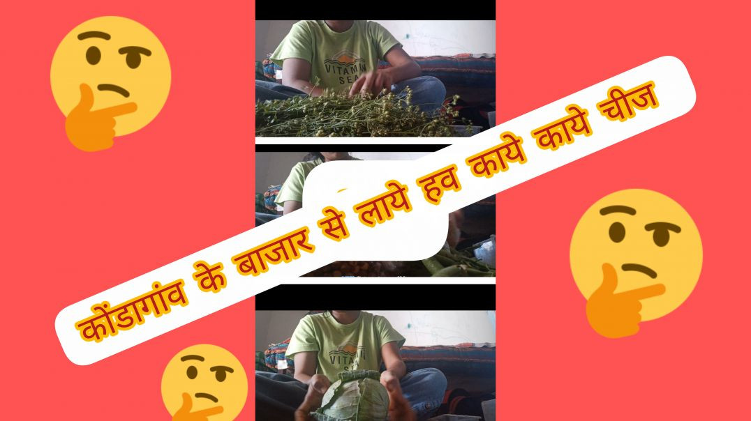 ⁣कोंडागांव के बाजार से लाये हव काये काये लाये चीज 🤔🤔#daily #cgvlog #cgsisters vlog #minivlog
