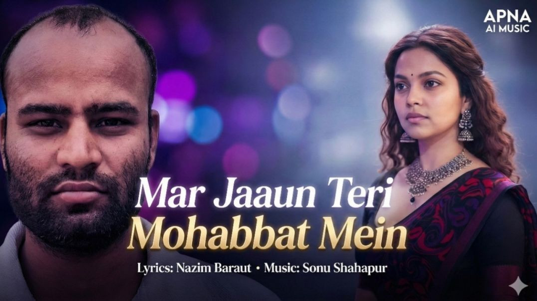 ⁣Mar Jaaun Teri Mohabbat Mein _ Singer Samad Goela _ Lyrics Nazim Baraut _ Music Sonu Shahapur _APNA 
