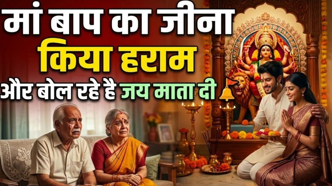 मां-बाप का जीना हराम और ऊपर से “जय माता दी”?