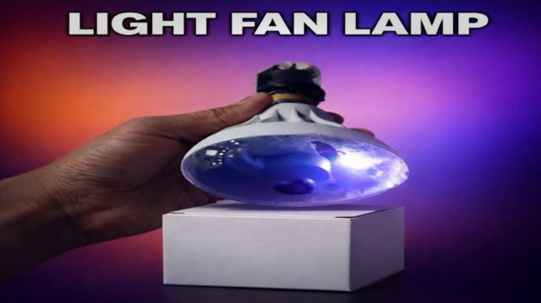 ⁣नए प्रकार का लैंमप और पंखा _how to make lamp _homemade lamp_diy lamp