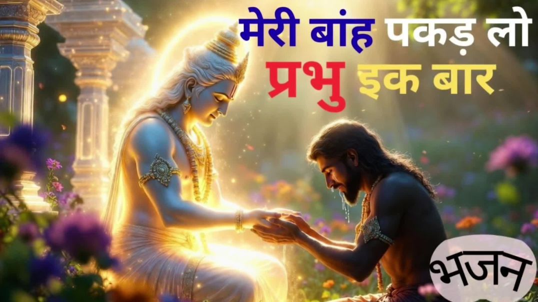 ⁣मेरी बांह पकड़ लो प्रभु इक बार