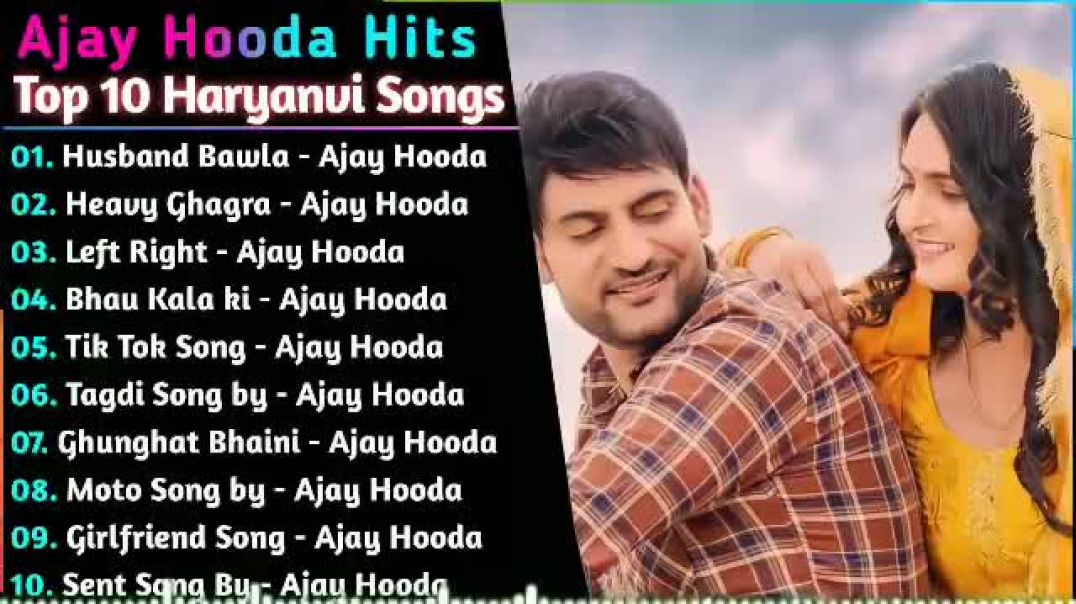 ⁣Ajay Hooda New Haryanvi Songs  New Haryanvi Jukebox 2021  Ajay Hooda All Superhi~3