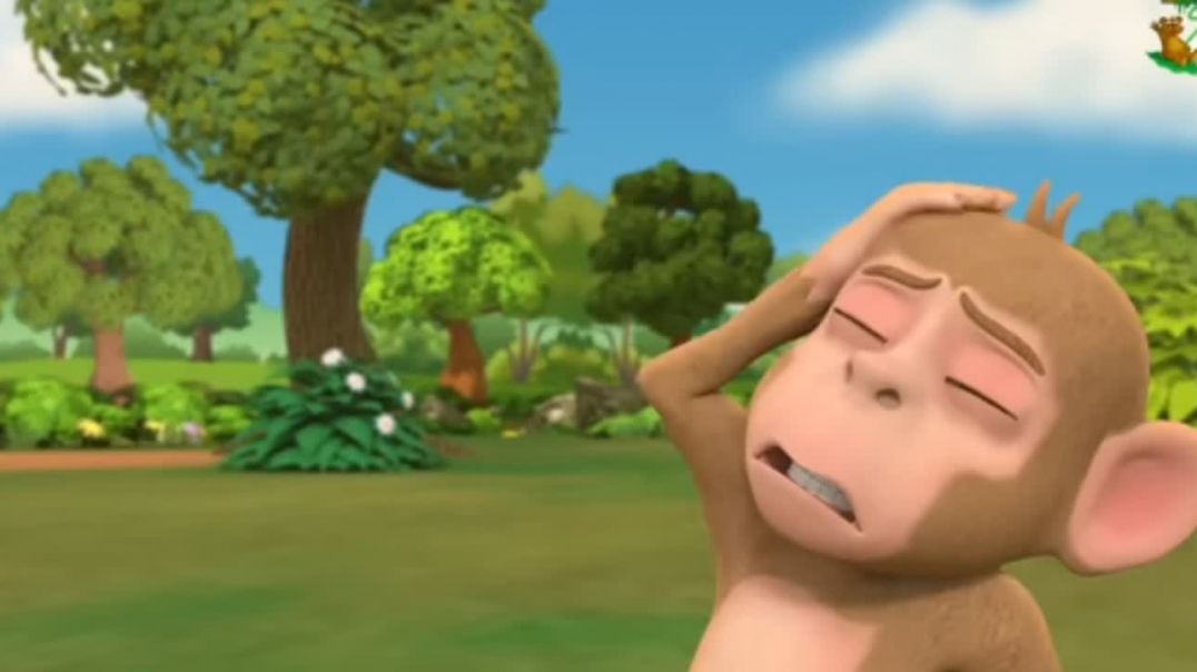 ⁣Hourse and monkey🐒 lakadi ke kathi