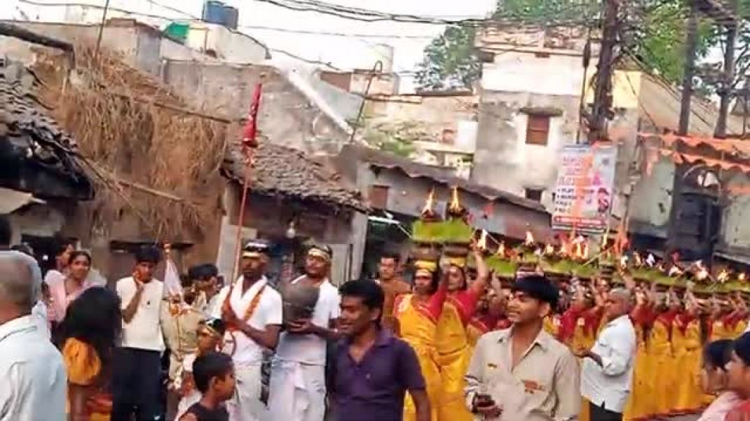 ⁣पंचमुखी_हनुमान_मंदिर_चण्डी_चौक_दुर्ग_छत्तीसगढ़_ज्योति_कलश_विसर्जन_शोभायात्रा_दर्शन(360p)