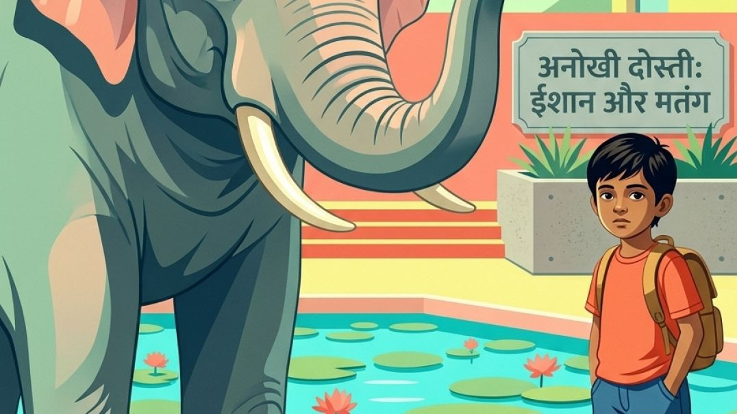 ⁣अनोखी दोस्ती: ईशान और मतंग
