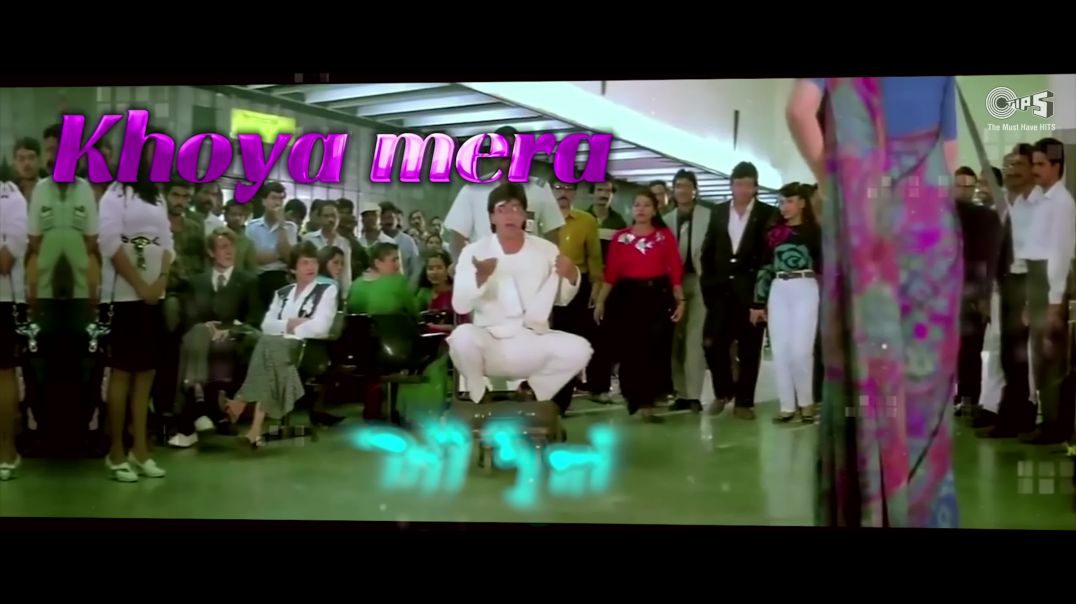 ⁣Badi Mushkil Hai Lyrical - Anjaam _ Shahrukh Khan_ Madhuri Dixit _ Abhijeet(4K_HD)