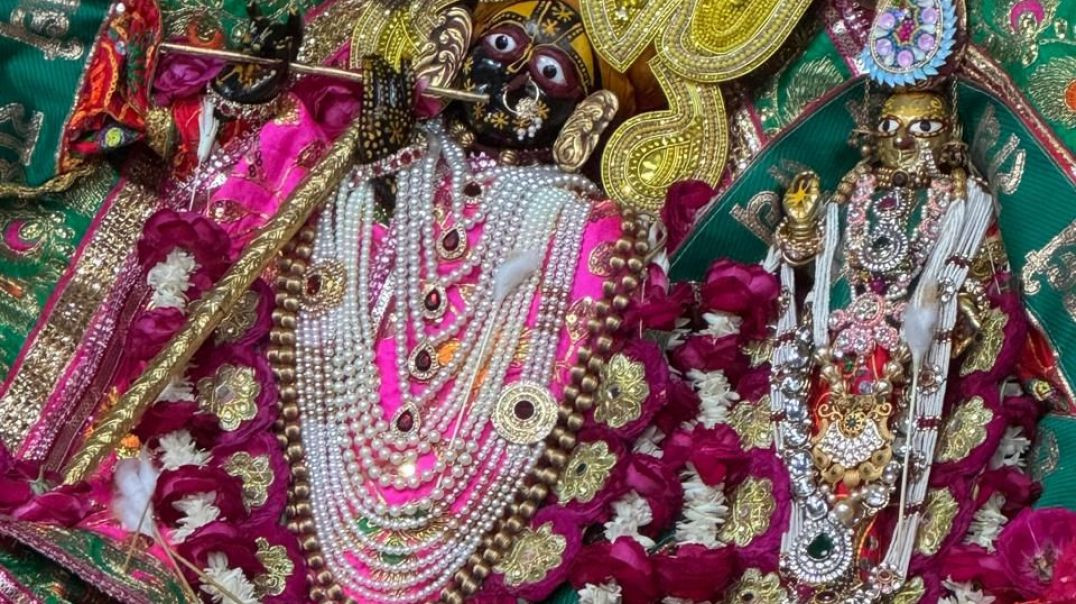 ⁣राधारानी जी की सुबह की आरती और दर्शन करो। राधारानी। Apnatube