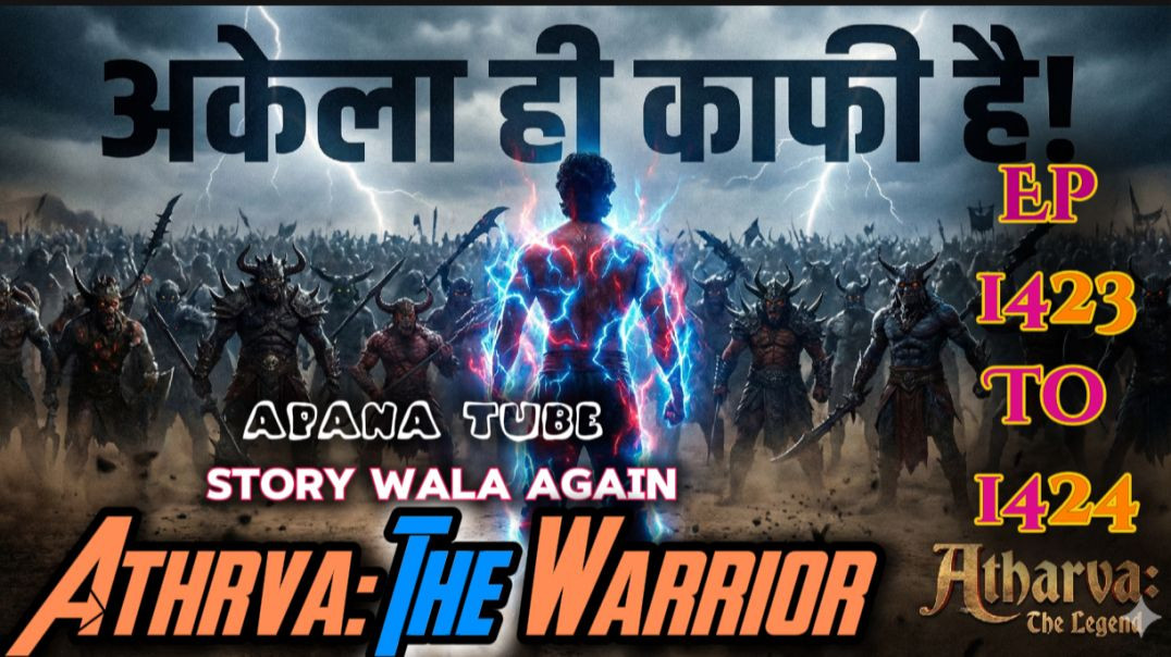 ⁣👊Athrva:The Warrior | Episode 1423 To 1424 | Hindi Pocket Story | @StoryaWala